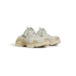 Women’s Triple S Mule in White - Image 2